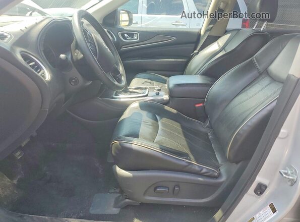 5N1DL0MMXJC534138 2018 INFINITI QX60 Silver Вид салону спереду