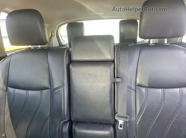 5N1DL0MMXJC534138 2018 INFINITI QX60 Silver Вид задніх сидінь