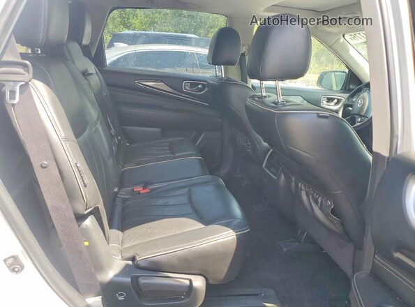 5N1DL0MMXJC534138 2018 INFINITI QX60 Silver Вид задньої частини салону