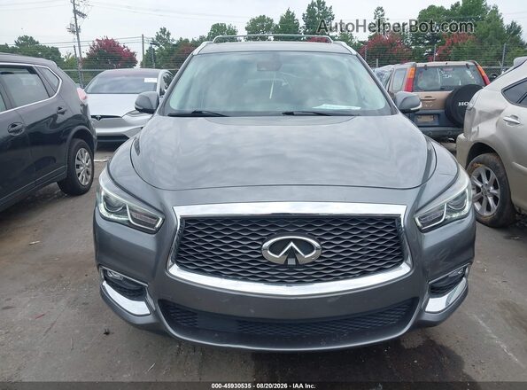 5N1DL0MMXKC506440 2019 INFINITI QX60 Gray Vista frontal