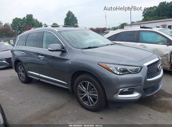 5N1DL0MMXKC506440 2019 INFINITI QX60 Gray Vista interior trasera