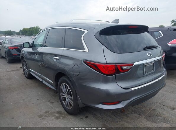 5N1DL0MMXKC506440 2019 INFINITI QX60 Gray Vista interior de 360 grados