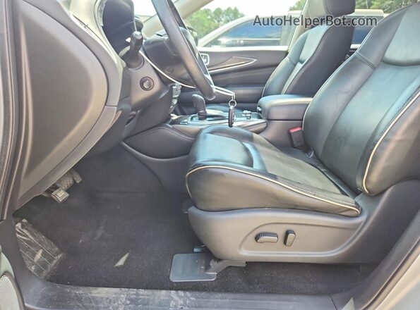 5N1DL0MMXKC511976 2019 INFINITI QX60 Серебряный Вид салона спереди