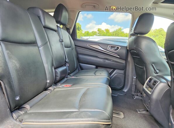 5N1DL0MMXKC511976 2019 INFINITI QX60 Серебряный Вид задней части салона