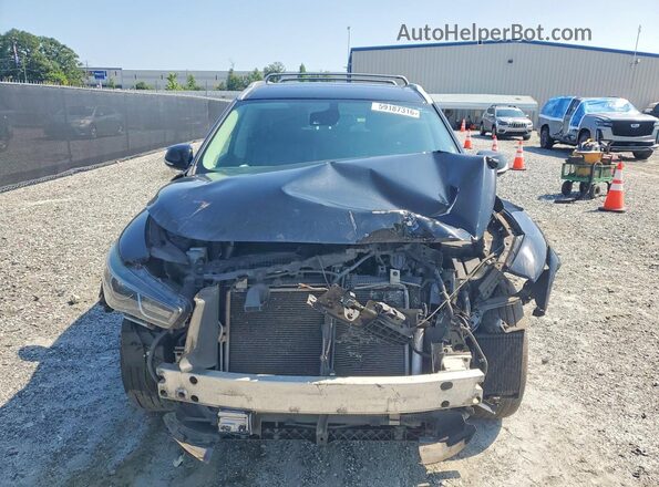 5N1DL0MMXKC520659 2019 INFINITI QX60 Black Vista frontal
