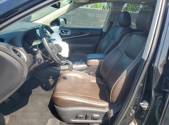 5N1DL0MMXKC520659 2019 INFINITI QX60 Black Vista interior delantera