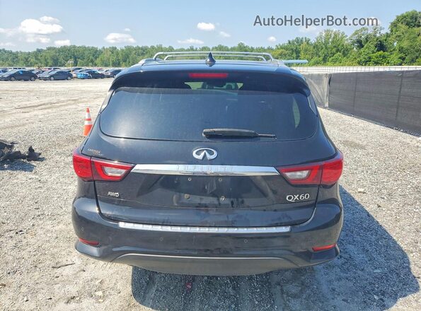 5N1DL0MMXKC520659 2019 INFINITI QX60 Black Vista trasera
