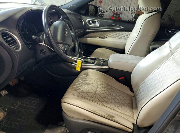 5N1DL0MMXKC527529 2019 INFINITI QX60 Угольный Вид салона спереди