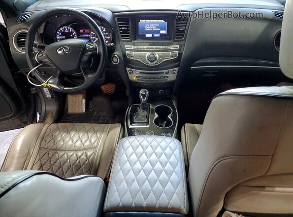 5N1DL0MMXKC527529 2019 INFINITI QX60 Угольный Вид панели приборов