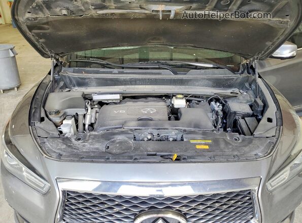 5N1DL0MMXKC527529 2019 INFINITI QX60 Угольный Вид подкапотного пространства
