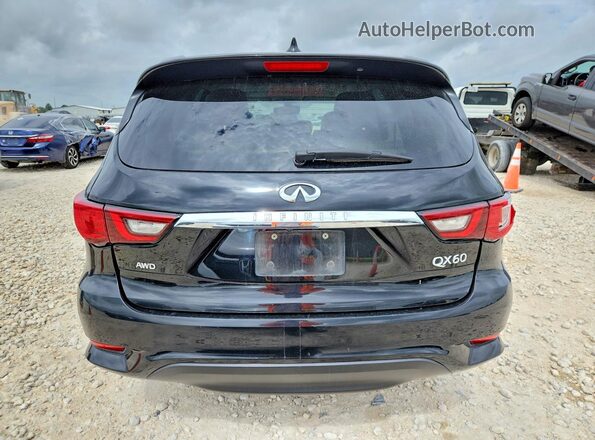 5N1DL0MMXLC503863 2020 INFINITI QX60 Black Հետևի տեսք