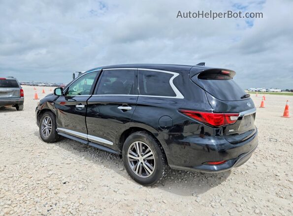 5N1DL0MMXLC503863 2020 INFINITI QX60 Black Հետևի ձախ