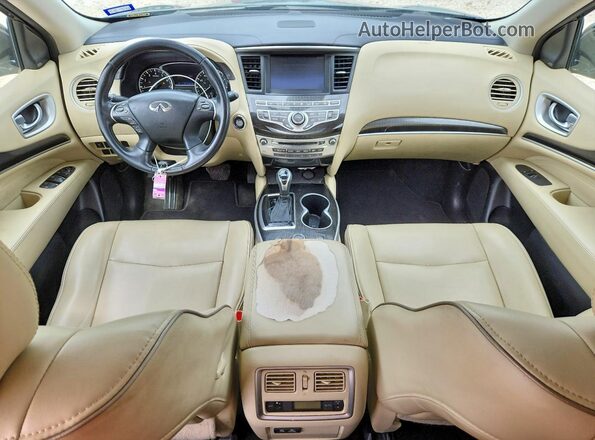 5N1DL0MMXLC503863 2020 INFINITI QX60 Black Առջևի վահանակի տեսք