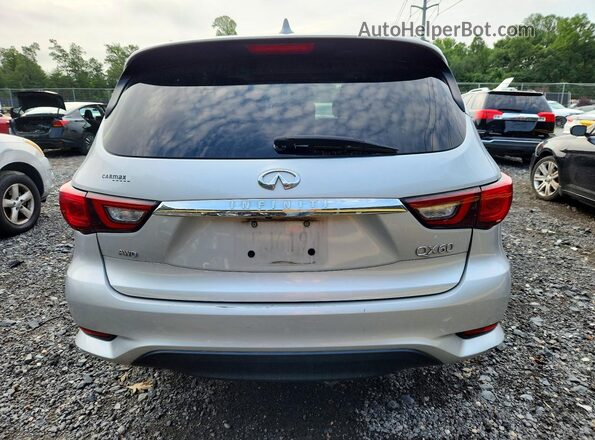 5N1DL0MMXLC527273 2020 INFINITI QX60 Silver უკანა ხედი