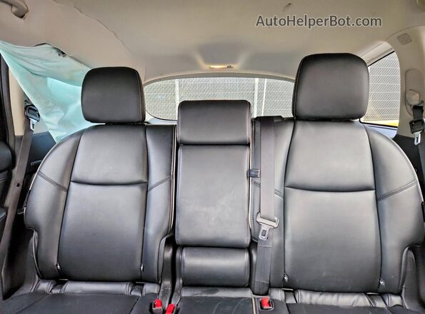 5N1DL0MMXLC527273 2020 INFINITI QX60 Silver უკანა სავარძლების ხედი