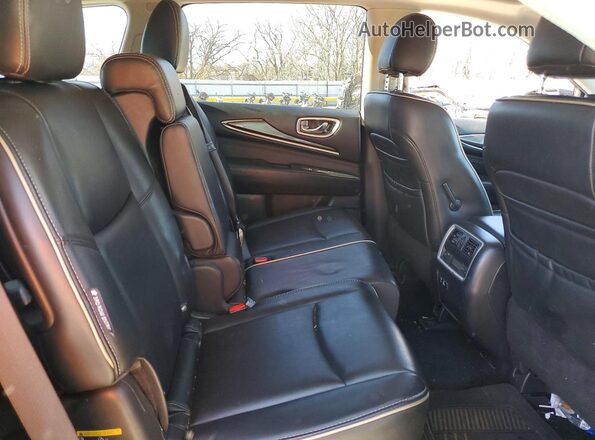 5N1DL0MMXLC528164 2020 INFINITI QX60 Black Սալոնի հետևի տեսք