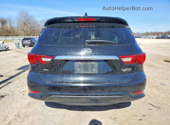 5N1DL0MMXLC528164 2020 INFINITI QX60 Black Հետևի տեսք