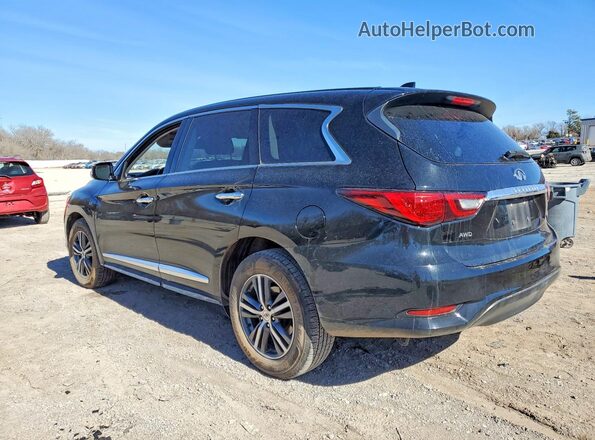 5N1DL0MMXLC528164 2020 INFINITI QX60 Black Հետևի ձախ