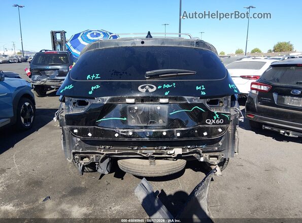 5N1DL0MN0HC515634 2017 INFINITI QX60 Black Вид спереду