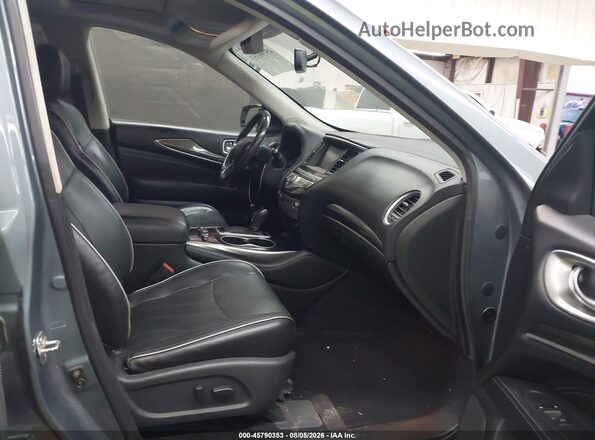 5N1DL0MN0JC500279 2018 INFINITI QX60 Blue Սալոնի դիմացի տեսք