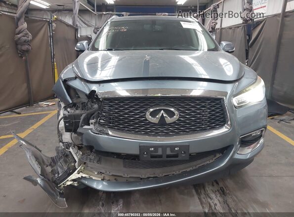 5N1DL0MN0JC500279 2018 INFINITI QX60 Blue Դիմացի տեսք