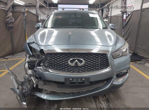5N1DL0MN0JC500279 2018 INFINITI QX60 Blue Սարքավորումների վահանակի տեսք
