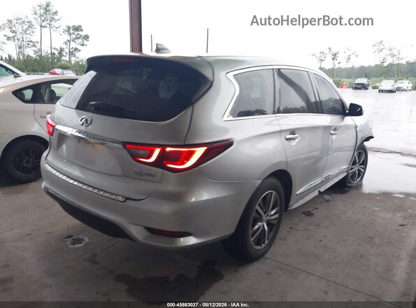 5N1DL0MN0JC516322 2018 INFINITI QX60 Gray Tył prawy