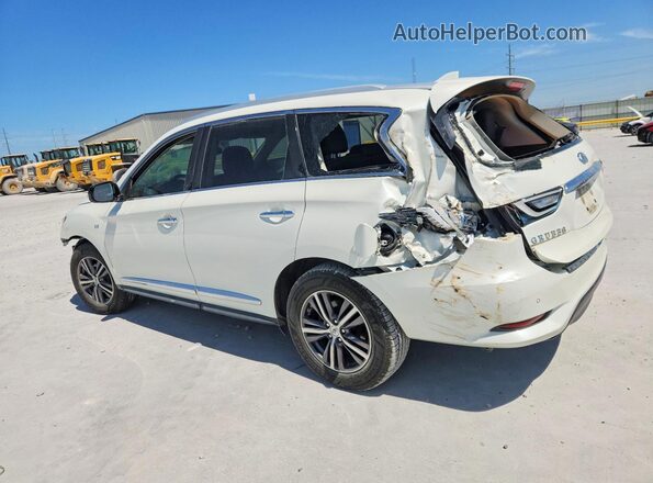 5N1DL0MN0KC501868 2019 INFINITI QX60 White Задня ліва чверть