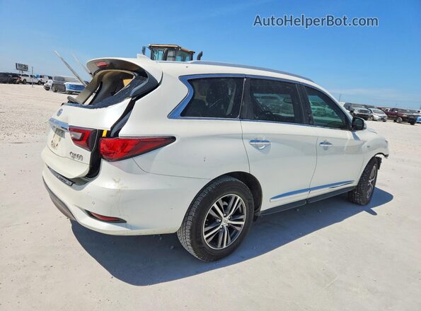 5N1DL0MN0KC501868 2019 INFINITI QX60 White Задня права чверть