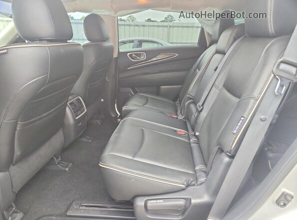5N1DL0MN0KC529864 2019 INFINITI QX60 Серебряный Вид задней части салона