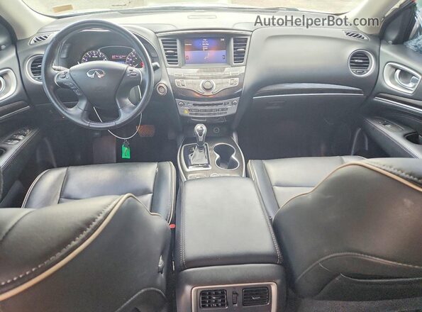 5N1DL0MN0KC529864 2019 INFINITI QX60 Серебряный Вид панели приборов