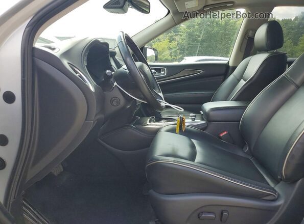 5N1DL0MN0LC533687 2020 INFINITI QX60 Silver Widok wnętrza z przodu