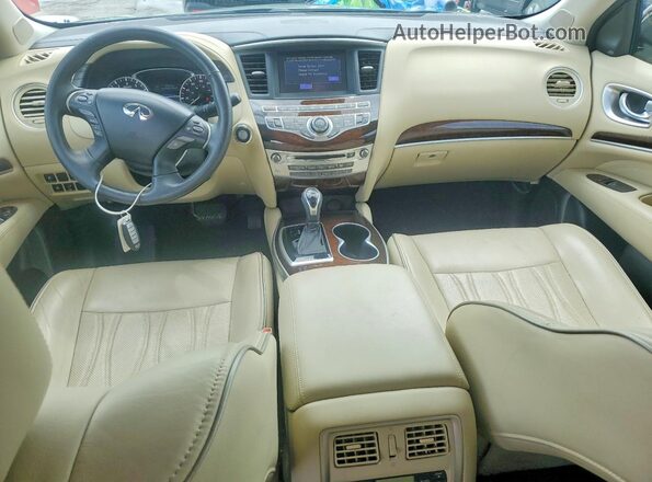 5N1DL0MN1HC507784 2017 INFINITI QX60 Green Dashboard view