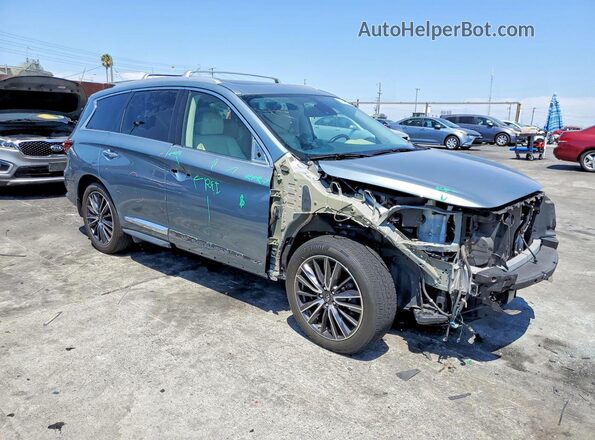 5N1DL0MN1HC514248 2017 INFINITI QX60 Gray Delantero derecho