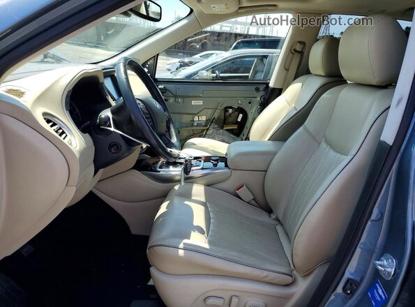 5N1DL0MN1HC514248 2017 INFINITI QX60 Gray Vista interior delantera