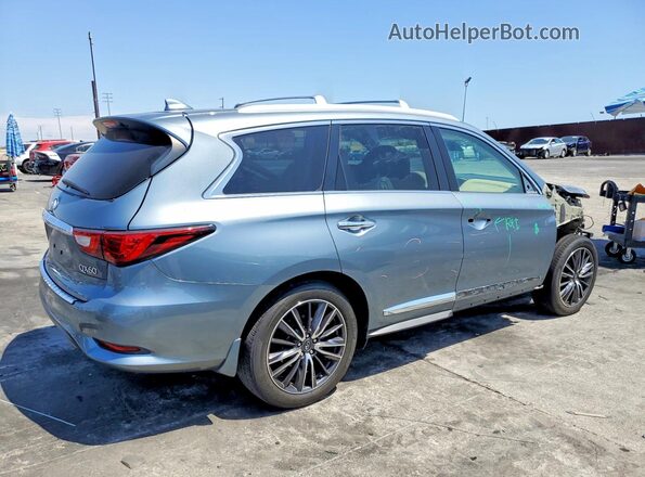 5N1DL0MN1HC514248 2017 INFINITI QX60 Gray Trasero derecho