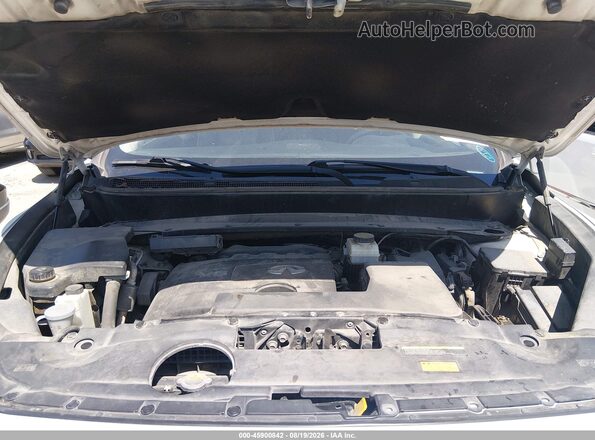 5N1DL0MN1HC558721 2017 INFINITI QX60 Cream Հետևի տեսք