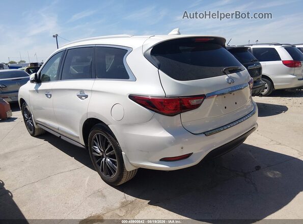 5N1DL0MN1HC558721 2017 INFINITI QX60 Cream Հետևի ձախ