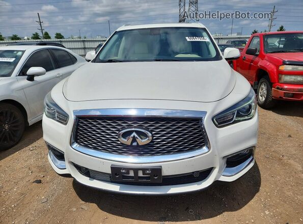 5N1DL0MN1HC561196 2017 INFINITI QX60 White Front view
