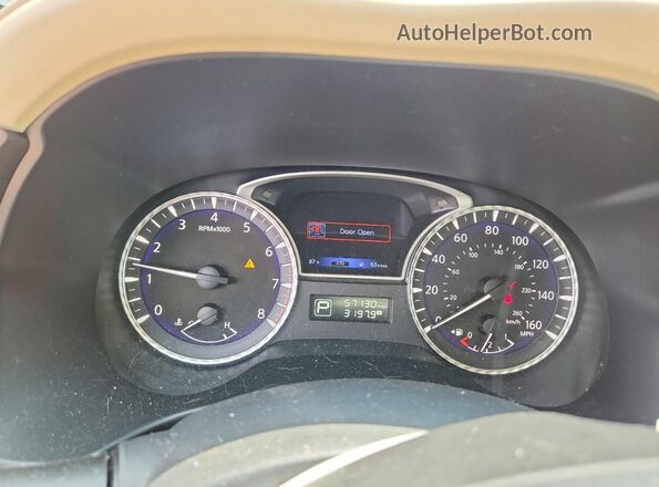 5N1DL0MN1HC561196 2017 INFINITI QX60 White Instrument cluster view