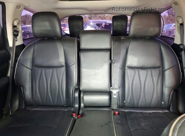 5N1DL0MN1JC529774 2018 INFINITI QX60 Silver Vista de los asientos traseros