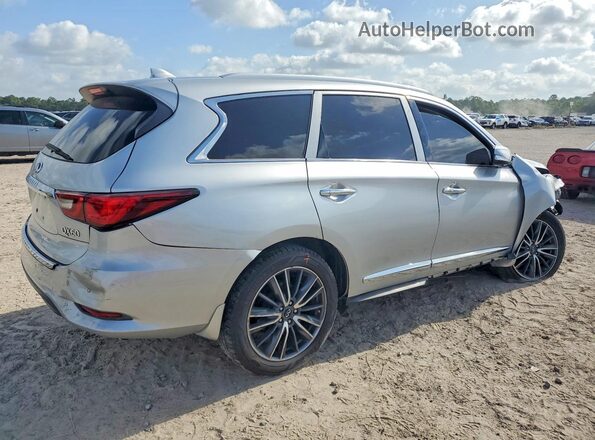 5N1DL0MN1JC529774 2018 INFINITI QX60 Silver Trasero derecho
