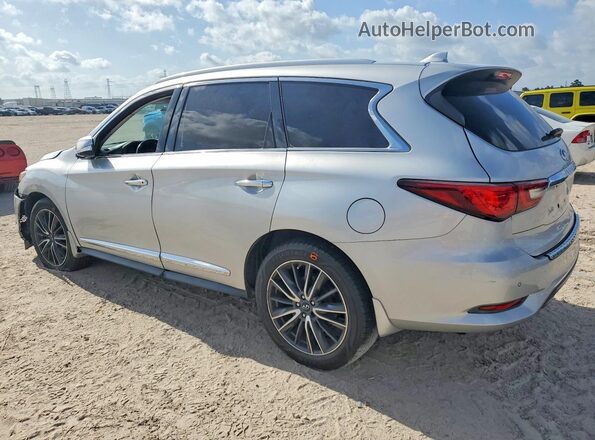 5N1DL0MN1JC529774 2018 INFINITI QX60 Silver Trasero izquierdo