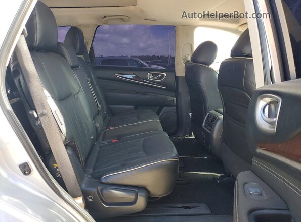 5N1DL0MN1JC529774 2018 INFINITI QX60 Silver Vista interior trasera