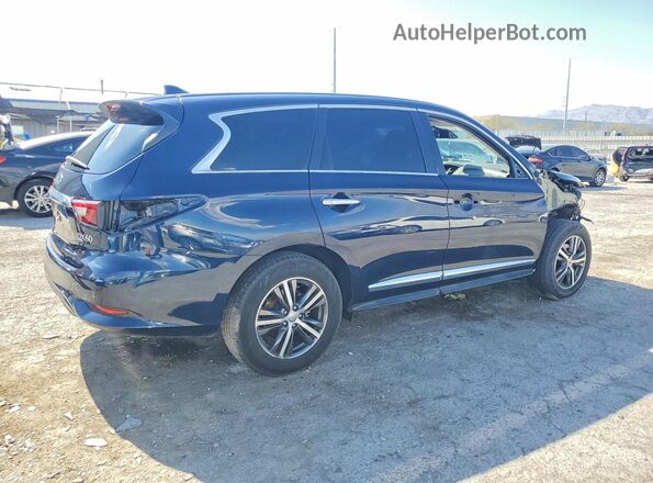 5N1DL0MN1KC558323 2019 INFINITI QX60 Blue Հետևի աջ