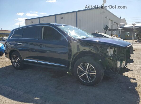 5N1DL0MN1KC558323 2019 INFINITI QX60 Blue Առջևի աջ