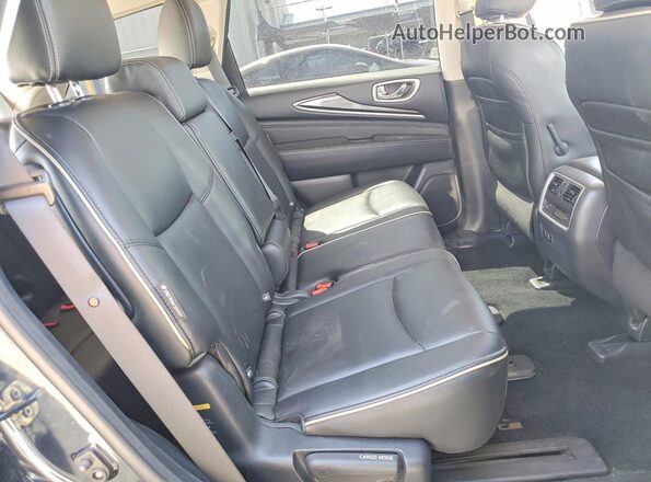 5N1DL0MN1KC558323 2019 INFINITI QX60 Blue Հետևի նստատեղերի տեսք