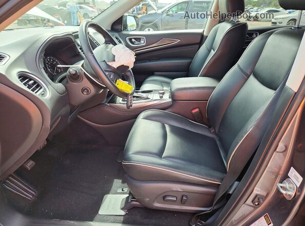 5N1DL0MN1LC501587 2020 INFINITI QX60 Gray Вид салону спереду