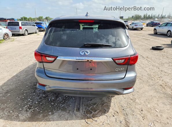5N1DL0MN1LC501587 2020 INFINITI QX60 Gray Вид ззаду
