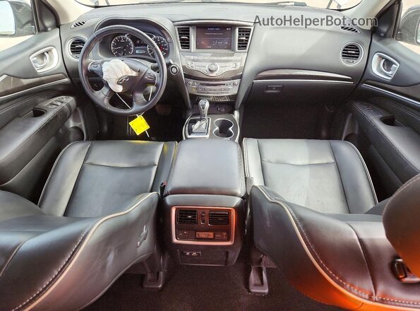 5N1DL0MN1LC501587 2020 INFINITI QX60 Gray Вид панелі приладів